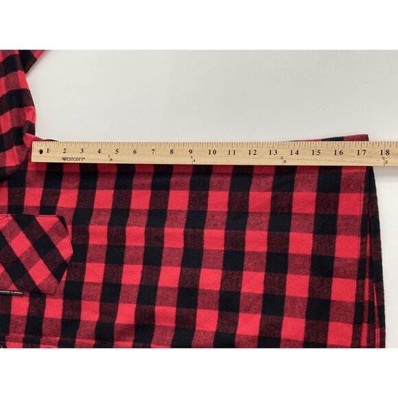 Vermont Flannel Company Red Buffalo Plaid Button Up Shirt Women's Large L/S - Picture 16 of 16